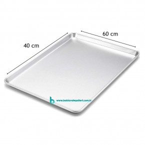 Poğaça Tepsisi Düz 40x60 cm