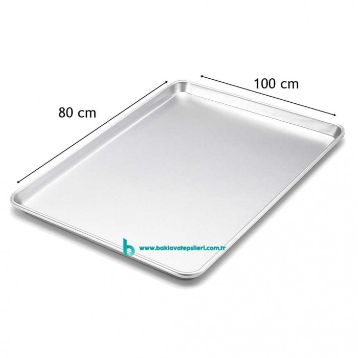 80x100 poğaça tepsisi düz büyük boy alüminyum fırın tepsisi